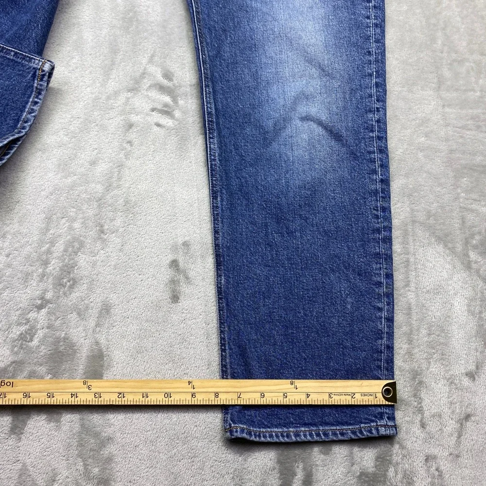 J. Crew Classic Straight Leg Jeans Blue‎ Denim BF694 Mens Sz 29 Fits 32